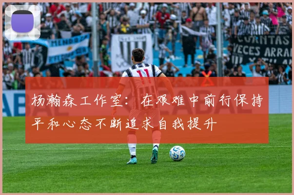 杨瀚森工作室：在艰难中前行保持平和心态不断追求自我提升